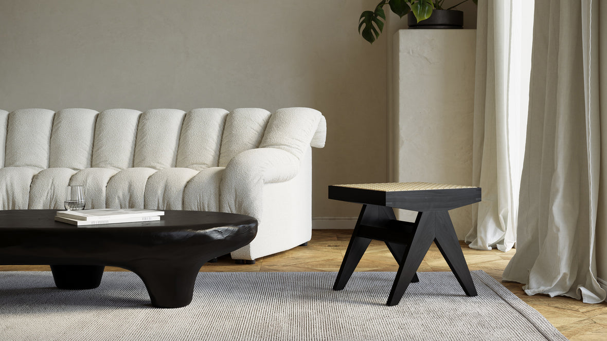 Kobe - Kobe Coffee Table, Black Concrete
