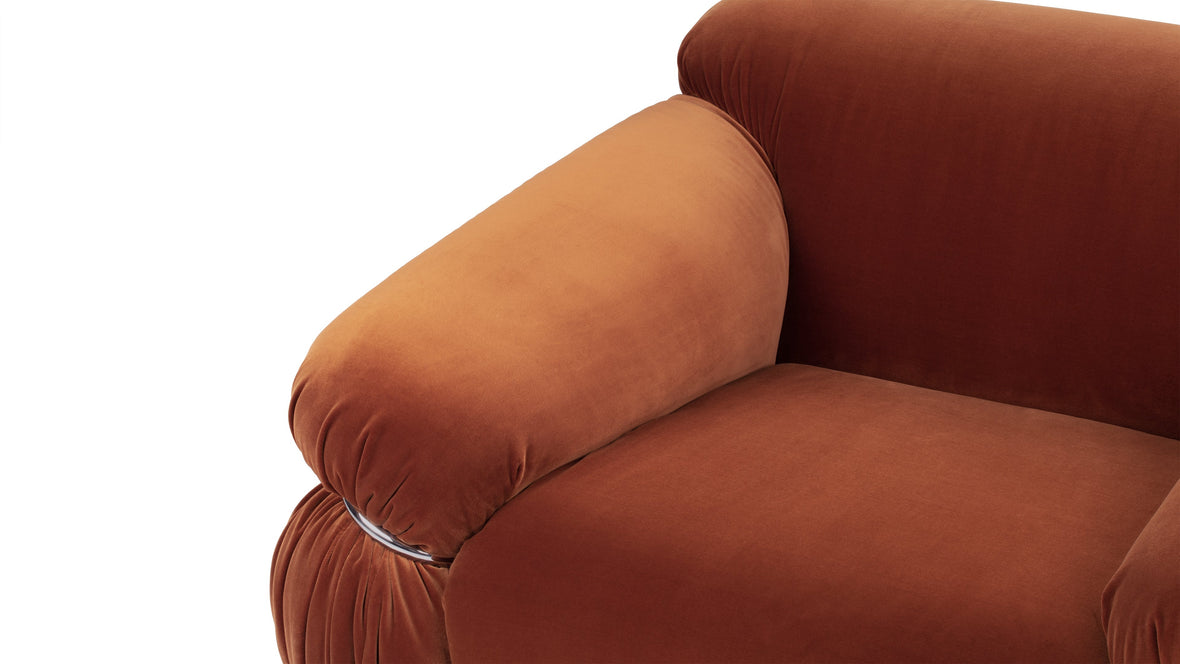 Sesann - Sesann Lounge Chair, Spice Velvet