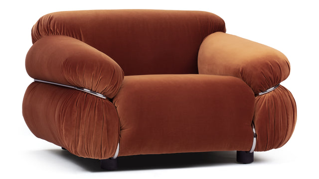 Sesann - Sesann Lounge Chair, Spice Velvet