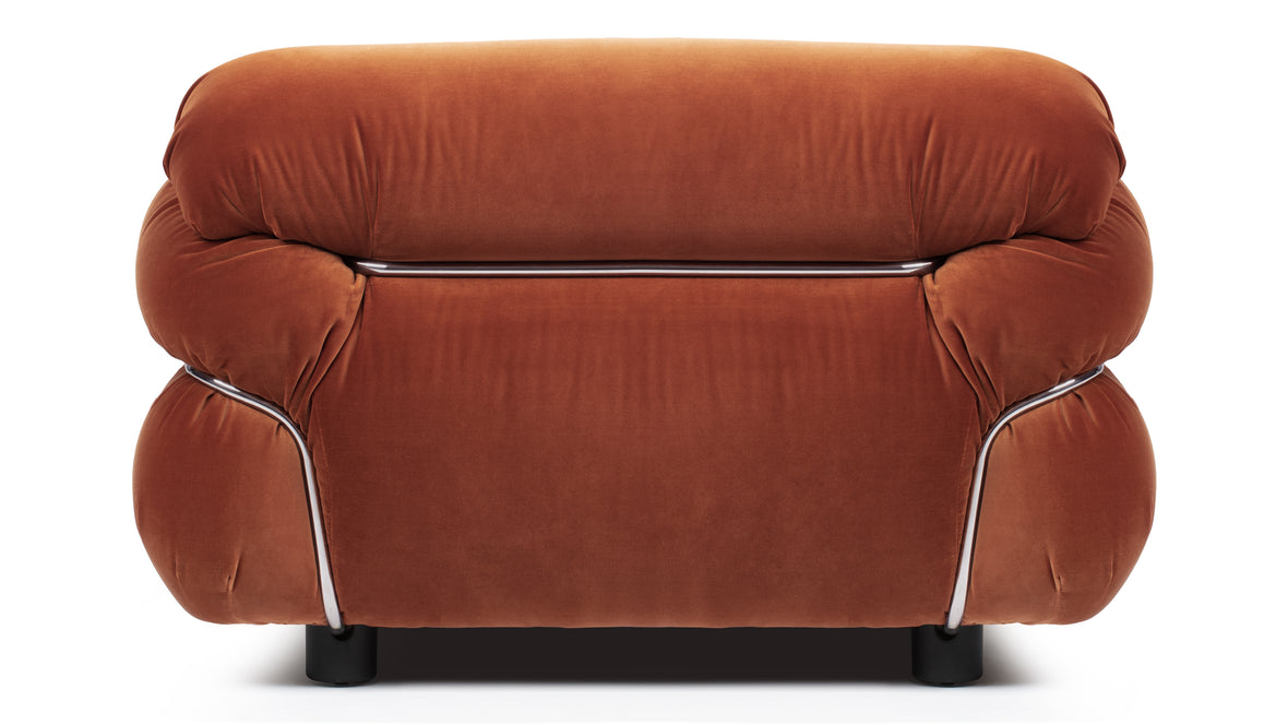 Sesann - Sesann Lounge Chair, Spice Velvet
