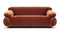 Sesann - Sesann Two Seater Sofa, Spice Velvet