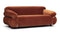 Sesann - Sesann Two Seater Sofa, Spice Velvet