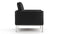 Florence - Florence Lounge Chair, Midnight Black Premium Leather