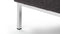 Florence - Florence Ottoman, Dark Gray Wool