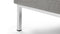 Florence - Florence Ottoman, Light Gray Wool