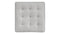 Florence - Florence Ottoman, Light Gray Wool