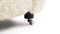 Tired Man - Tired Man Lounge Chair, White Long Hair Sherpa