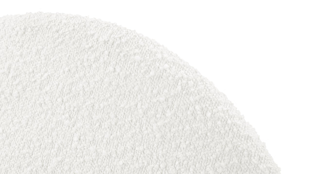 Tongue - Tongue Chair, White Boucle