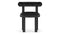 Vance - Vance Dining Chair, Black Velvet