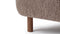 Petra - Petra Chair, Cappuccino Luxe Sheepskin