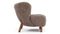 Petra - Petra Chair, Cappuccino Luxe Sheepskin
