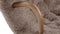 Clam - Clam Chair, Cappuccino Luxe Sheepskin