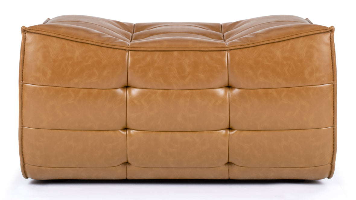 Tyge - Tyge Module, Ottoman, Bourbon Vegan Leather