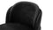 Aben - Aben Counter Stool, Black Plush Velvet and Black
