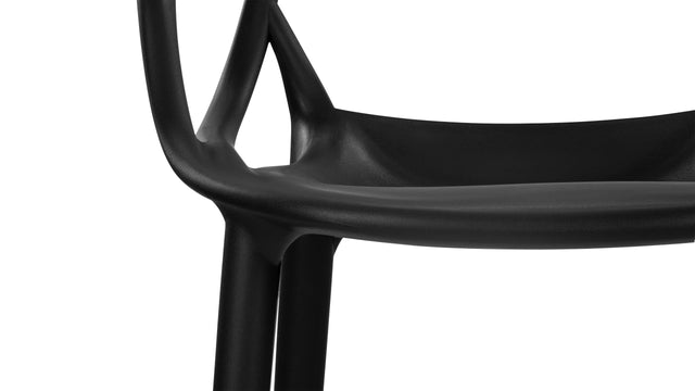 Masters - Masters Counter Stool, Black, 25.5
