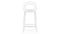 Masters - Masters Counter Stool, White, 25.5