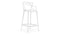 Masters - Masters Counter Stool, White, 25.5