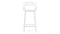 Masters - Masters Counter Stool, White, 25.5