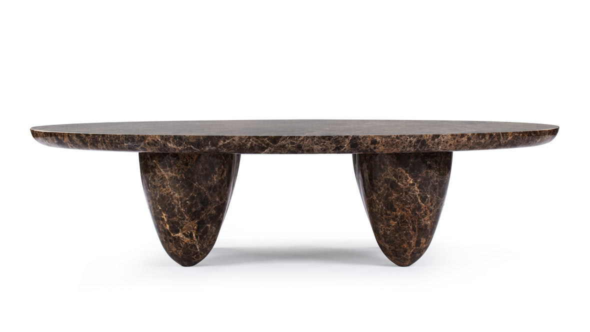 Noma - Noma Coffee Table, Dark Emperador Marble