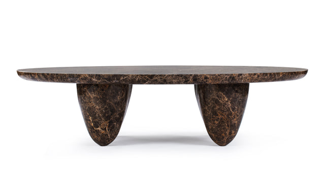 Noma - Noma Coffee Table, Dark Emperador Marble