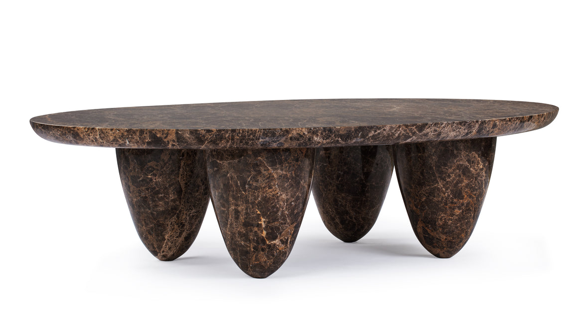 Noma - Noma Coffee Table, Dark Emperador Marble