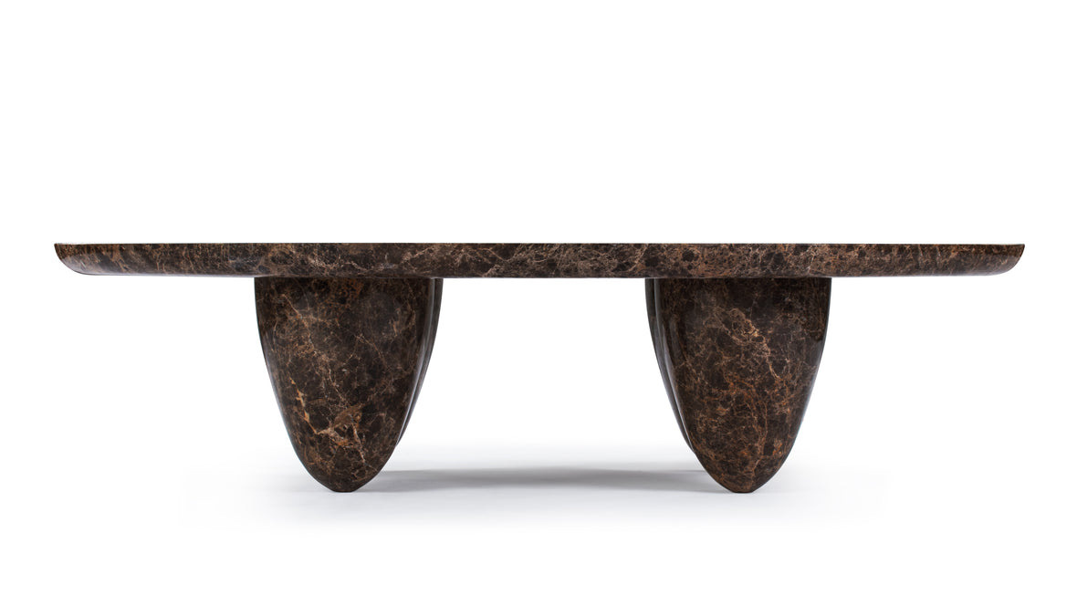 Noma - Noma Coffee Table, Dark Emperador Marble