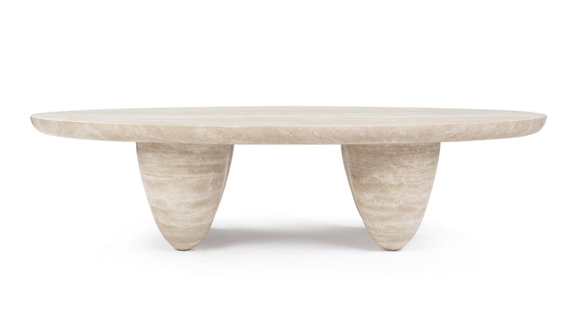 Noma - Noma Coffee Table, Travertine