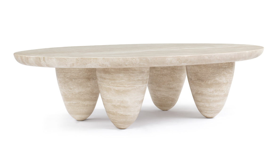 Noma - Noma Coffee Table, Travertine