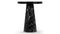 Roc - Roc Side Table, Black Marble