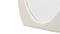 Organic - Organic Floor Mirror, Ivory Velvet
