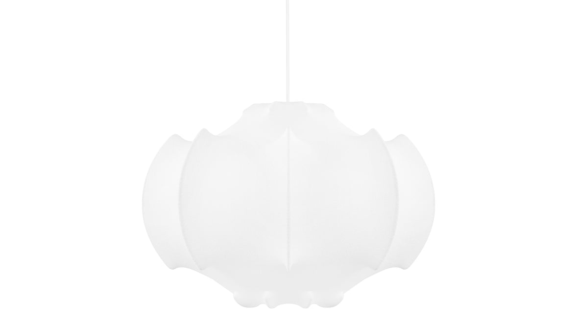 Viscontea - Viscontea Ceiling Light, Natural Silk