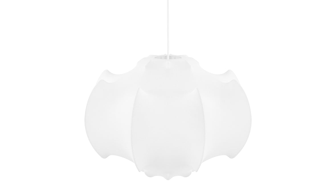 Viscontea - Viscontea Ceiling Light, Natural Silk
