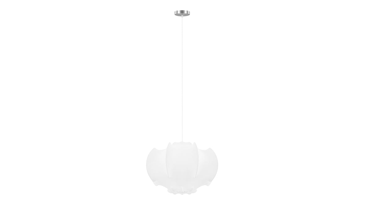 Viscontea - Viscontea Ceiling Light, Natural Silk