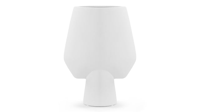 Jens - Jens Vase, Grande, Antique White Ceramic