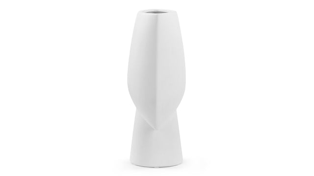 Jens - Jens Vase, Grande, Antique White Ceramic