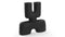 Daan - Daan Duo Vase, Mini, Black Ceramic