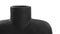 Daan - Daan Uno Vase, Mini, Black Ceramic