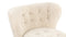 Petra - Petra Chair, Natural Luxe Sheepskin