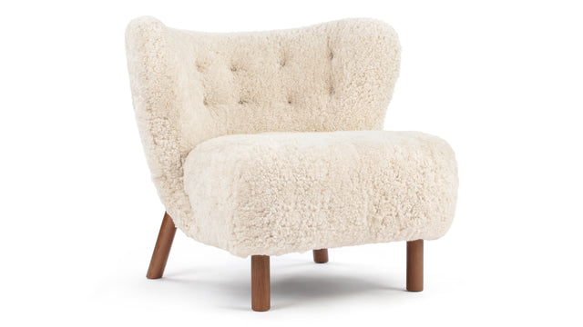 Petra - Petra Chair, Natural Luxe Sheepskin