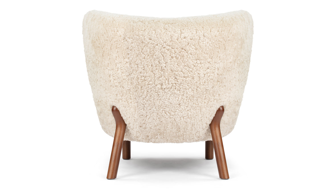 Petra - Petra Chair, Natural Luxe Sheepskin