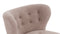 Petra - Petra Chair, Cappuccino Vegan Sherpa