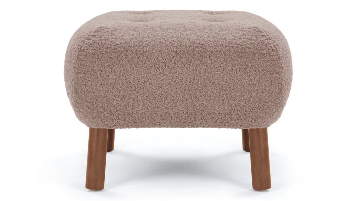 Petra - Petra Ottoman, Cappuccino Vegan Sherpa