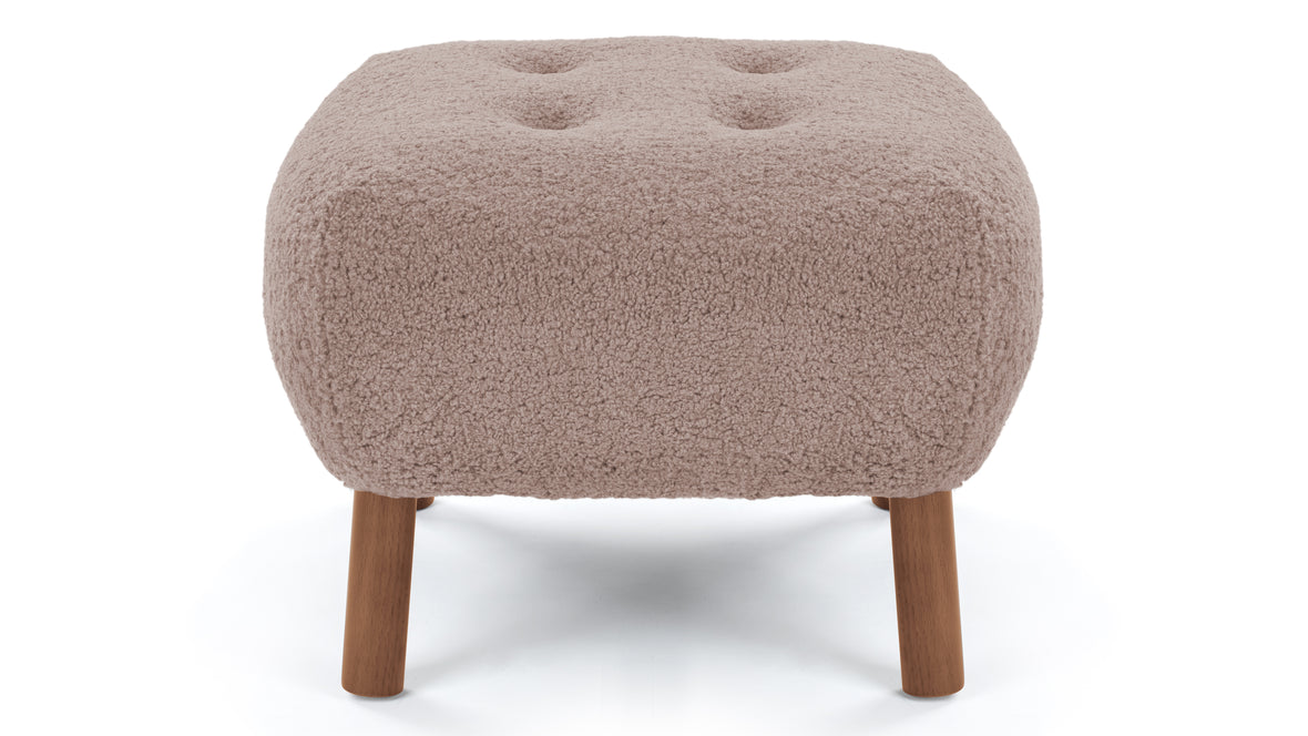 Petra - Petra Ottoman, Cappuccino Vegan Sherpa