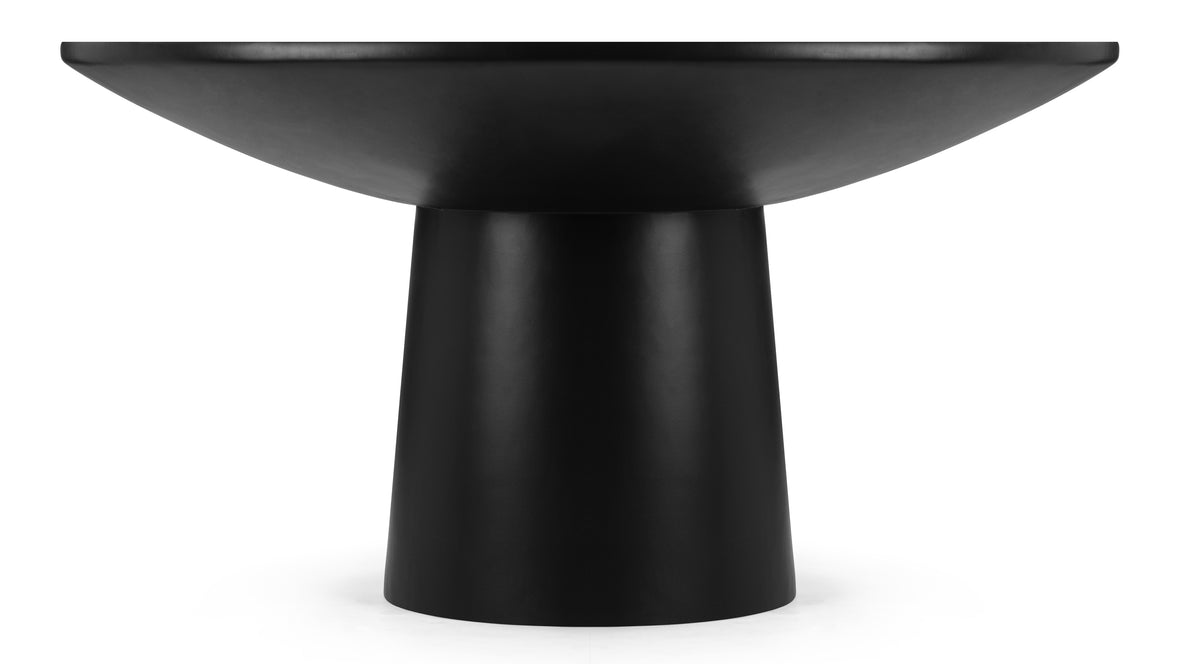 Sota - Sota Dining Table, Black Concrete