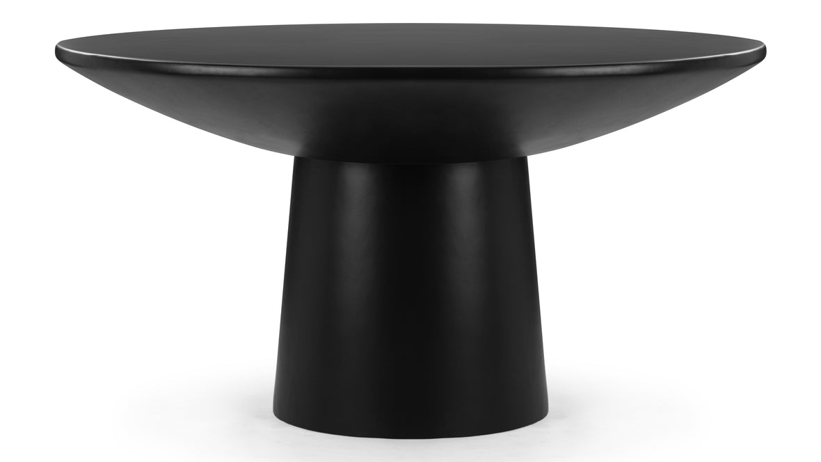 Sota - Sota Dining Table, Black Concrete