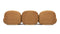Pacha - Pacha Sofa, Caramel Plush Velvet