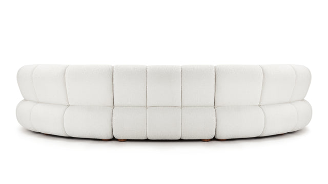 River - River Sectional, Six Seater, Pearl Boucle