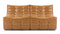 Tyge - Tyge Two Seater Sofa, Bourbon Vegan Leather