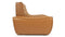Tyge - Tyge Open End Sofa, Left, Bourbon Vegan Leather