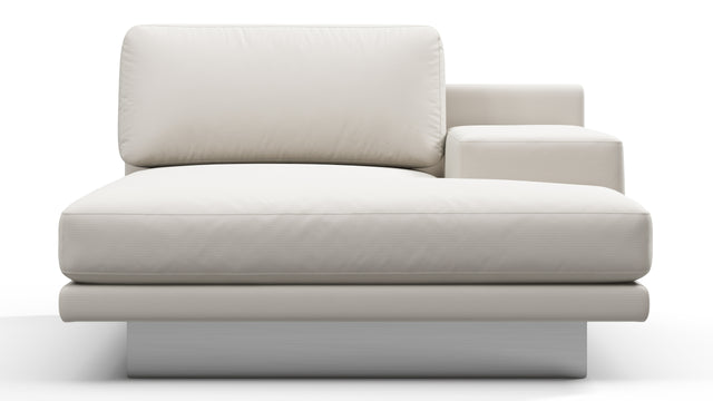Alessio - Alessio Outdoor Module, Right Arm Chaise, Shell Performance Weave